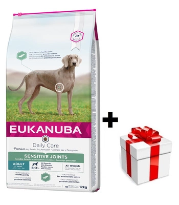 Eukanuba Daily Care Sensitive Joints 12kg + Überraschung für den Hund