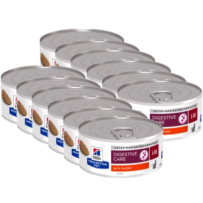 Hill's PD Prescription Diet Feline i/d 12x156g - Rabatt auf ein Paket