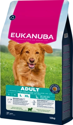 EUKANUBA Adult Large Breed Lamm & Reis 12 kg