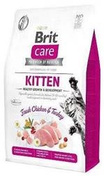 Brit Care Cat Grain-Free Kitten Healthy Growth & Development mit Huhn & Pute 7kg