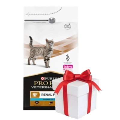PURINA Pro Plan Tiernahrung NF Nierenfunktion Katze 1,5 kg + Überraschung für die Katze GRATIS!