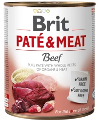 Brit Pate & Meat mit Rindfleisch 800g