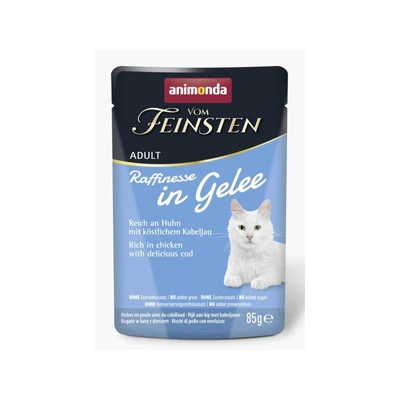 ANIMONDA Vom Feinsten Raffinesse Huhn mit Kabeljau in Gelee 85g