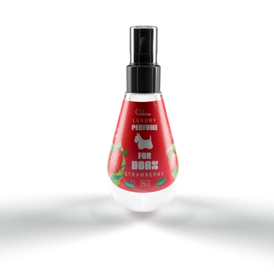 OVER ZOO Luxuriöses Parfüm für Hunde Erdbeere - 150ml