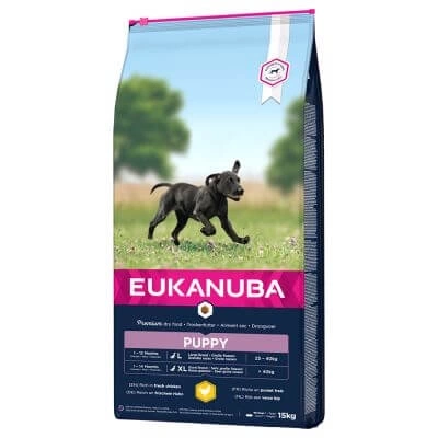 Eukanuba Puppy&Junior Große Rassen 15kg