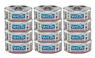 Farmina Vet Life Feline Gastrointestinal 12x85g