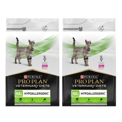 PURINA Pro Plan Veterinärdiät HA Hypoallergene Katze 2x3,5kg