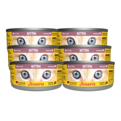JOSERA Cat Kitten Chicken 6x85g -2% RABATT AUF DAS SET