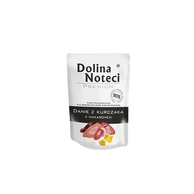 DOLINA NOTECI Hühnchengericht mit Nudeln 100g - Nassfutter für Hunde