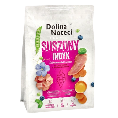 DOLINA NOTECI Premium Truthahn - Trockenfutter für Hunde 3 kg