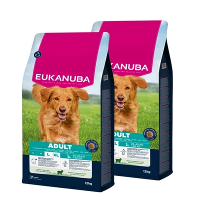 EUKANUBA Adult Large Breed Lamm & Reis 2x12 kg