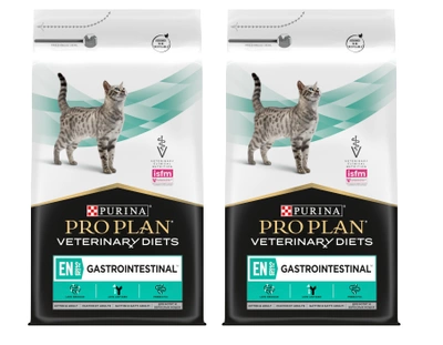 PURINA Pro Plan Veterinary Diets EN Magen-Darm-Katze 2x5kg - 3% Rabatt auf ein Paket