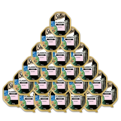 Sheba Classics mit Lachs 22x85g