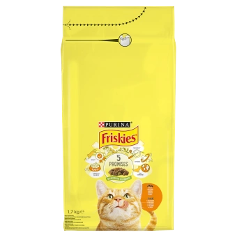 PURINA Friskies Huhn und Gemüse Katzenfutter 1,7 kg