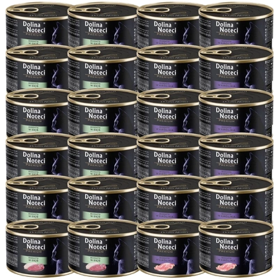 DOLINA NOTECI Premium für Katzen GESCHMACKSMISCHUNG 24x185g