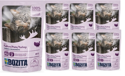 BOZITA-Stückchen in Putenfleischsauce 12x85g