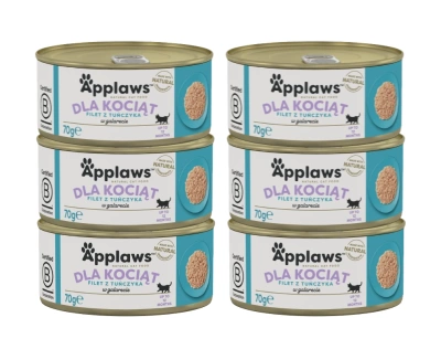 APPLAWS Kitten Tuna In Jelly 6x70g