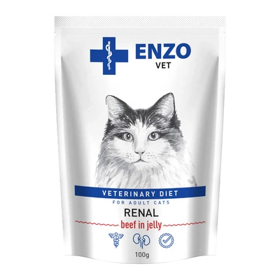 ENZO VET Renal mit Rindfleisch in Gelee für Katzen 100g