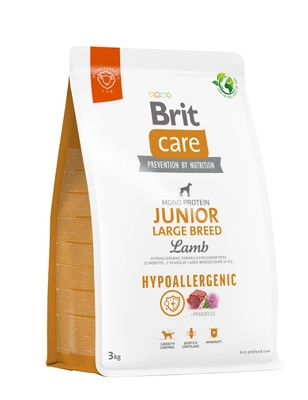 BRIT CARE Hund Hypoallergen Junior Große Rassen Lamm 3kg