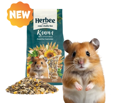 HERBEE Futter für Hamster 500g