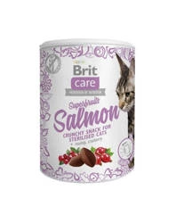 Brit Care Cat Snack Superfruits Salmon 100g