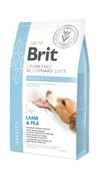 Brit Grain Free Veterinary Diet Dog Obesity Lamm und Erbse 2kg