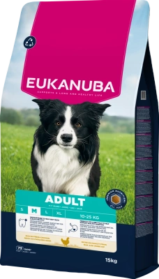 EUKANUBA Active Adult Medium Breed Huhn 15 kg