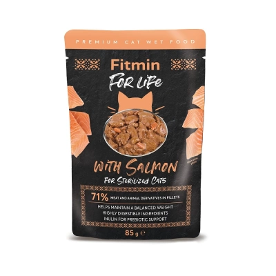 Fitmin Cat For Life Sterilisierter Lachs 85g