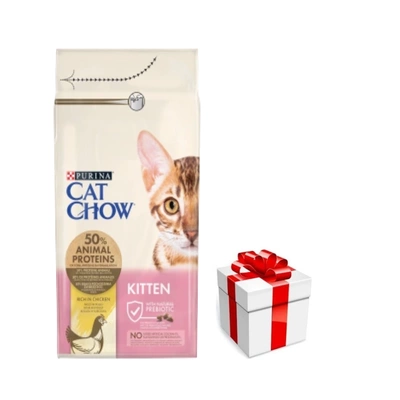 Purina Cat Chow Kitten Huhn 1,5kg + eine Überraschung für die Katze