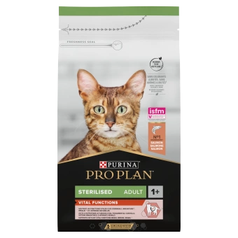 PRO PLAN Sterilisierte Vitalfunktionen Katzenfutter mit Lachs 1,5 kg