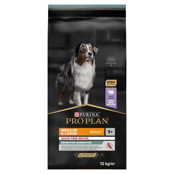 PRO PLAN Sensitive Digestion Adult Truthahn-reiches Hundefutter 12kg