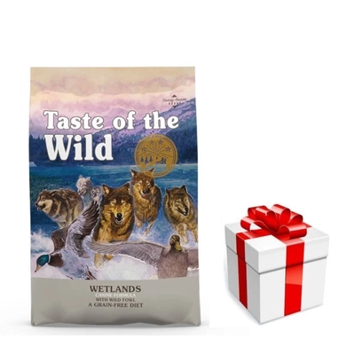 Taste Of The Wild Wetlands 12,2kg + Überraschung für den Hund