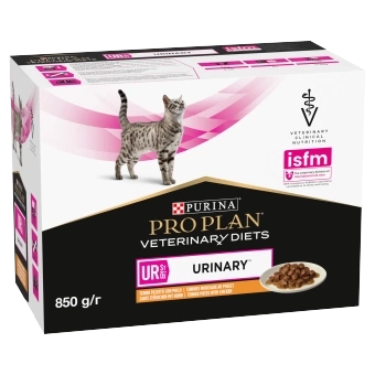 PURINA Pro Plan Veterinärdiät UR Urinary Katze Pute 10x85g