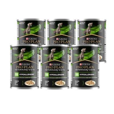 PURINA Veterinary PVD HA Hypoallergene Mousse 6x400g