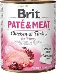 Brit Paté & Meat For Puppy Huhn und Pute 800g