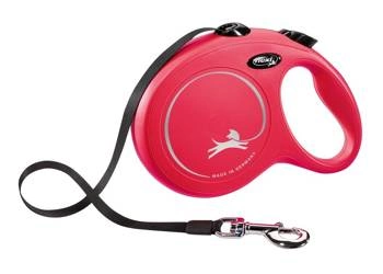 Flexi Leash New Classic L Gurt 8m bis zu 50kg Rot