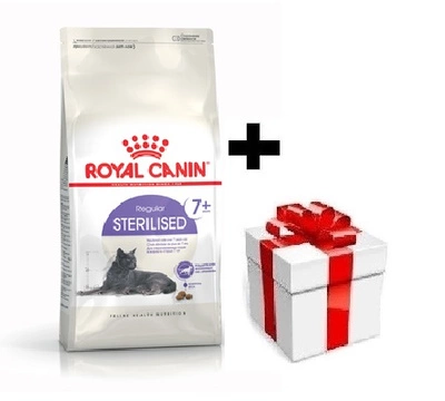 ROYAL CANIN Sterilised +7 10kg + Überraschung für die Katze