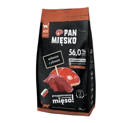 PAN MIĘSKO Rindfleisch mit Hirsch M 1.6kg für Katzen