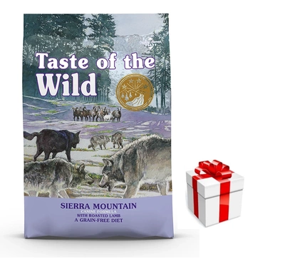 Taste Of The Wild Sierra Mountain 5,6kg + Überraschung für den Hund