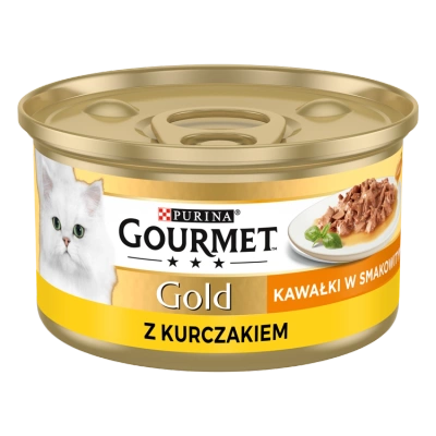 Purina Gourmet Gold Sauce Delight mit Huhn 85g