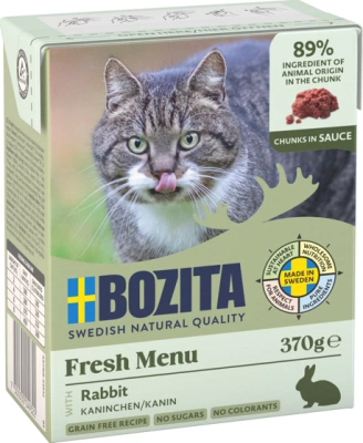 BOZITA Cat Kaninchen in Soße 370g