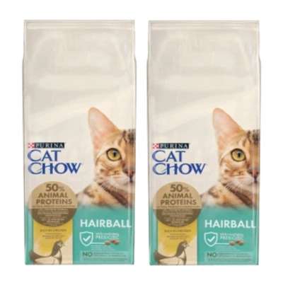 Purina Cat Chow Special Care Hairball Control 2x15kg