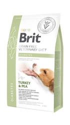 Brit Grain Free Veterinary Diet Dog Diabetes Türkei mit Erbsen 2kg