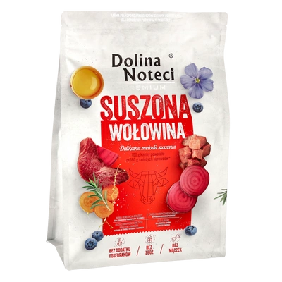 DOLINA NOTECI Premium Rindfleisch - Trockenfutter für Hunde 3 kg