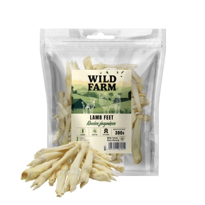 WILD FARM Lammhufe 300g Hundeleckerli