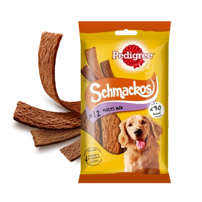 Pedigree Schmackos Adult Dog Treat mit Rindfleisch 86g