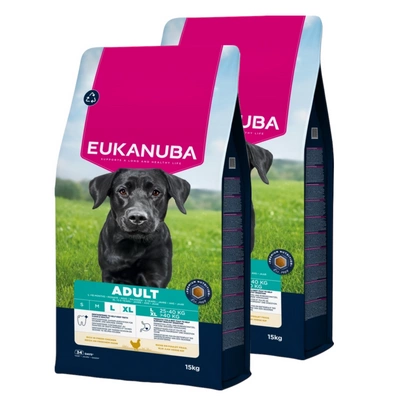 EUKANUBA Adult Huhn großer Rassen, 2x15 kg