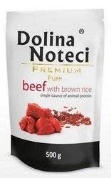 Dolina Noteci Premium Pure Rindfleisch mit braunem Reis 500g