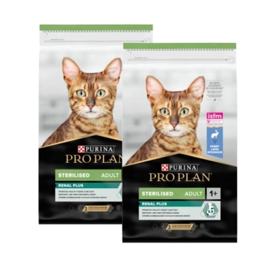 PRO PLAN Sterilised Vital Functions Katzenfutter mit Lachs 2x10kg