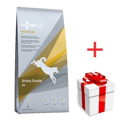 TROVET ASD Urinary Struvite für Hunde 12,5kg + eine Überraschung für Ihren Hund GRATIS!